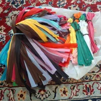 زیپ و دکمه و پنل گل