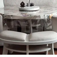 میز غذاخوری شش نفره سالم