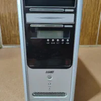 ۲ عدد کیس ۲هسته رم ۲ ddr2 هارد ۱۶۰ گرافیک ۲۵۶|رایانه رومیزی|چالوس, |دیوار