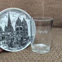 استکان و نعلبکی نوستالژی عتیقه