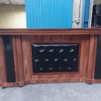 میز مدرن شرکتی جدیدوکلاسیک ملامینه MDF|دفتر کار|تبریز, |دیوار