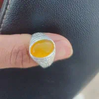 انگشتر نقره عقیق یمنی