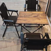 صندلی تاشو ساحلی دسته فلزGHH