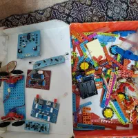 لگوی فلزی ساختنی هلی کوپتروماشین به همراه سی دی|اسباب‌‌بازی|رشت, چمارسرا|دیوار