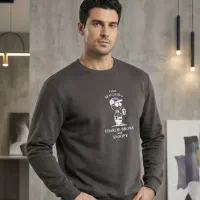 بلوز دورس ( سه نخ پنبه داخل کرک) چاپ دار