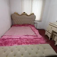 ست کامل سرویس اتاق شامل تخت خواب، دکوری،میز ارایشی