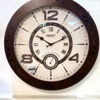 ساعت دیواری طرح چوب گارنت|ساعت دیواری و تزئینی|رشت, دیلمان|دیوار