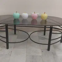 میز جلو مبلی و عسلی لوله‌ای