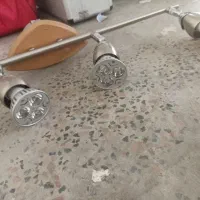 لوستر سقفی ویترین مغازه  ال  ای دی ۴ طرفه استیل|لوستر و چراغ آویز|تهران, خانی آباد نو جنوبی|دیوار