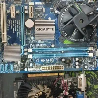 مادربرد ddr3 با cpu و گرافیک|قطعات و لوازم جانبی رایانه|برازجان, |دیوار