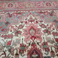 هریس دستباف 6متری کرم|فرش|تهران, خاوران|دیوار