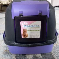 باکس گربه در حد نو و تمیز بعلت فروش گربه|لوازم جانبی حیوانات|قائمشهر, |دیوار