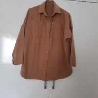 مانتو کتان و کیف