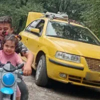 تاکسی سمند Ef7زرد