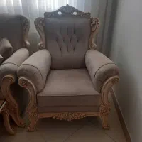 ست مبل ۷ نفره با میز و عسلی و بوفه|مبلمان خانگی و میز عسلی|تهران, تختی|دیوار