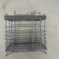 جا قاشقی و استند لیوان سینک|آب‌چکان و نظم‌دهنده ظروف|شیراز, شهرک امیر کبیر|دیوار