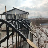 حفاظ روی دیوار حفاظ آبشاری کنگره ای