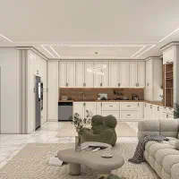 طراحی‌کابینت نما پلان معماری