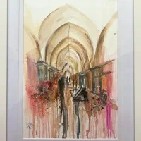تابلو آبرنگ|تابلو، نقاشی، عکس|تهران, ترمینال غرب|دیوار