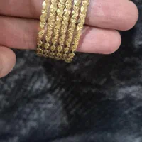 ۶ عدد النگو مفتولی محکم طلای یزد سایز ۲|جواهرات|اصفهان, شهرک ولیعصر|دیوار