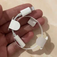 مبدل لایتنینگ به جک 3.5 میلی متری هدفون اپل|لوازم جانبی موبایل و تبلت|تهران, تهرانپارس شرقی|دیوار