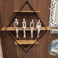 انواع استند فلزی و چوب|کتابخانه، شلف، قفسه‌های دیواری|بندر کنگان, |دیوار