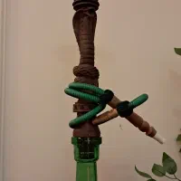 ۶تاقلیون باکلی لوازم ۲۹۰۰ قلیان برنجی چوبی مسافرتی|کلکسیون و سرگرمی|تهران, زرکش|دیوار