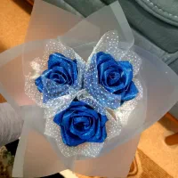 دسته گل ربانی شاین دار|گل مصنوعی|بروجرد, |دیوار