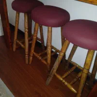 صندلی اپن چوبی ۳تا باهم