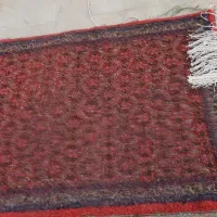 فرش کناره دستباف ریز ماهی ساده بدون طرح