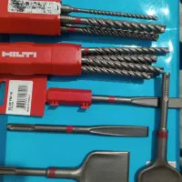 قلم وبکس  و مته چهارشیار اصل آلمان برند هیلتی