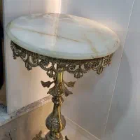 میز تلفن برنز