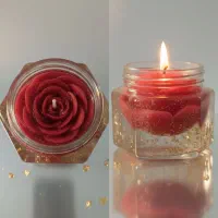 رز جاودان (شمع دست‌ساز)