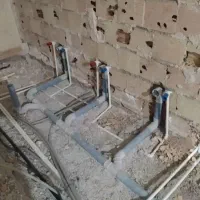 تخریب کار ولوله کش اب وفاضلاب