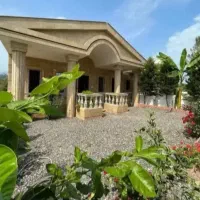 ویلا باغی نما سنگ کلاسیک تمام نصبیجات/ سند