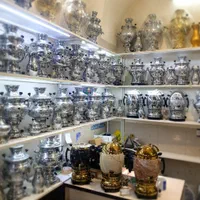 ca4 برنجی گازی ki6 سماور کتری مسی ذغالی زغالی ca4|قوری، کتری، قهوه‌ساز دستی|اصفهان, دستگرده|دیوار