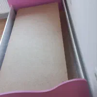 تخت یک نفر ه به همراه دو کشو