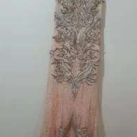 پیراهن مجلسی . سنگدوزی شده|لباس|کرج, مصباح|دیوار