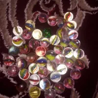 تیله شیشه ای