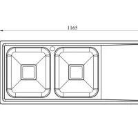 سینک توکار مارک کن|مصالح و تجهیزات ساختمان|زابل, |دیوار