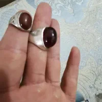 انگشتر عقیق رکاب پنبه ای