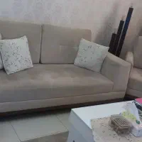 مبل راحتی ساده ۷نفره|مبلمان خانگی و میز عسلی|رشت, آزادگان|دیوار