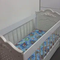 تخت گهواره ای کودک|تخت و سرویس خواب|قم, قلعه کامکار|دیوار