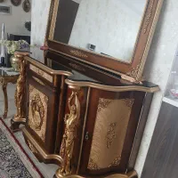 کنسول شیک وزیباطلایی|بوفه، ویترین، کنسول|تهران, آذری|دیوار