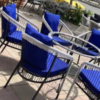 ست میز و صندلی لارینا باغی ویلایی کافه رستوران