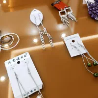 گوشواره آویز و چسبی|بدلیجات|پرند, فاز ۱|دیوار