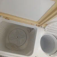 لباسشویی دوقولو مدل PSK و میز نهاررخوری 4نفره تمیز|ماشین لباسشویی و خشککن لباس|شادگان, |دیوار