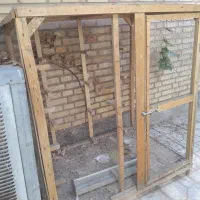 قفس کبوتر چوبی