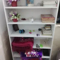 کتابخونه چوبی هفت طبقه