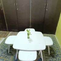 میز و۴گل میز|مبلمان خانگی و میز عسلی|شیراز, کوی زهرا|دیوار